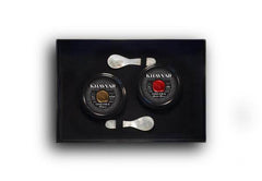 Caviar Gift Set imported Osetra Belgian and Osetra Galilee Prime